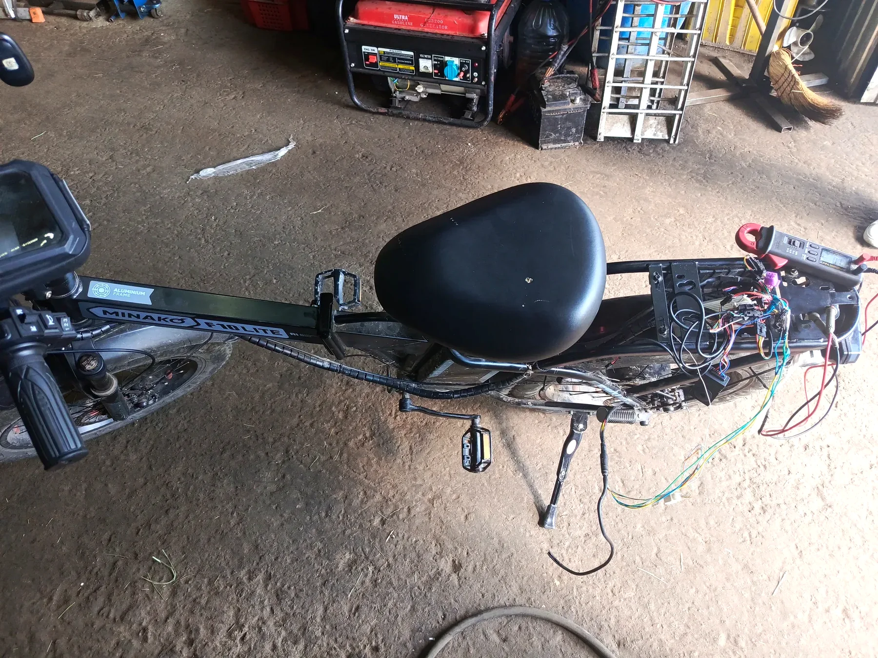 Minako F10 до восстановления проводки